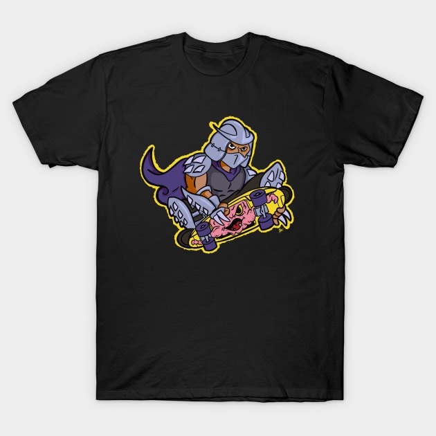 Master Shredder T-Shirt by PrettyGoodPosters